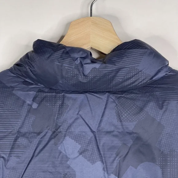 NWT prAna Red Slate Vest in Nautical Camo Large Navy Quilted Pockets #A1086 - Picture 11 of 16